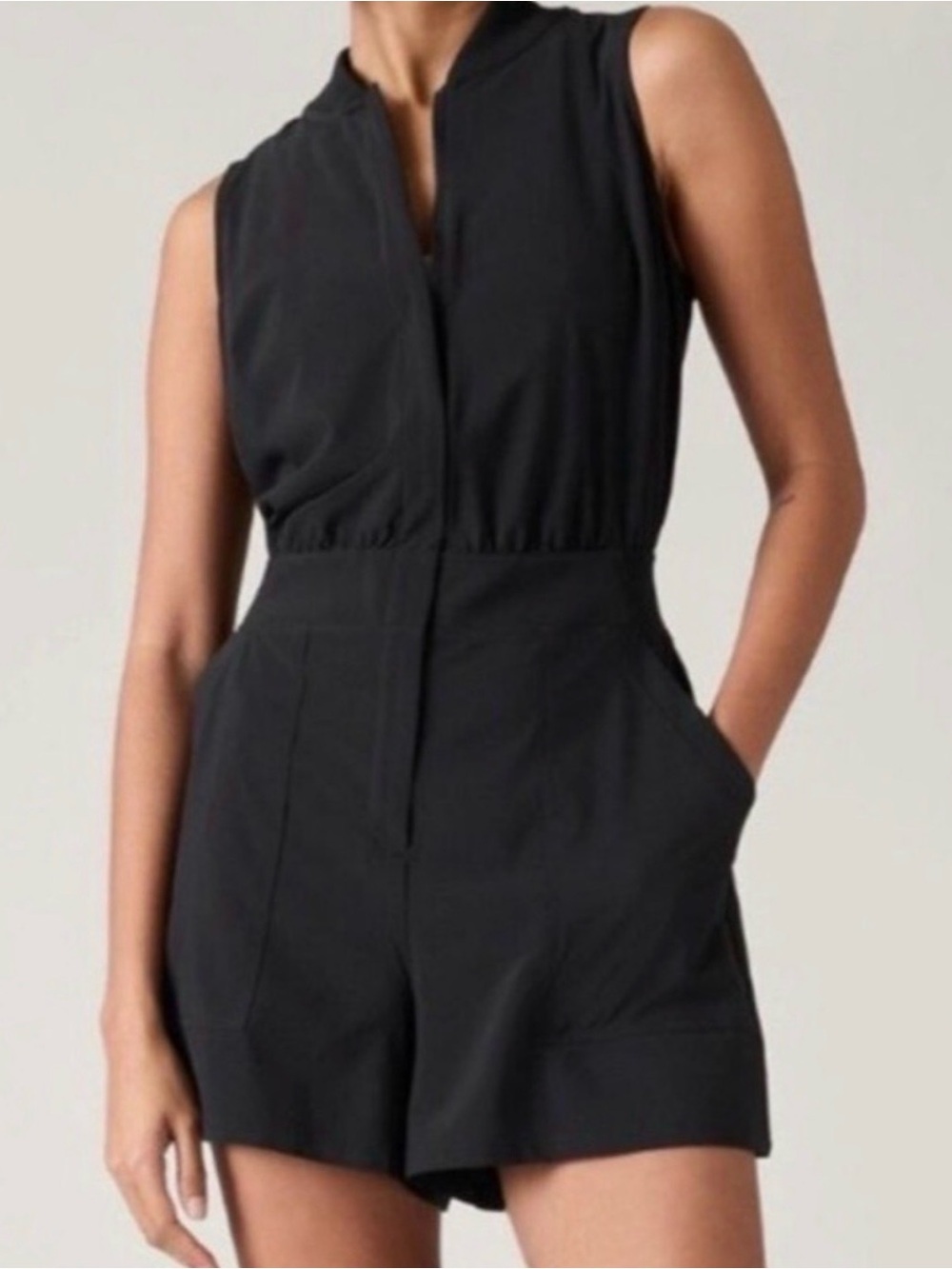 Athleta Sleeveless Brooklyn Utility Romper
